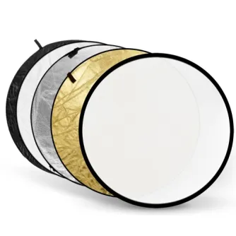Foldable Reflectors - Godox 5-in-1 Reflector Gold, Silver, Black, White, Transparent - 80cm - quick order from manufacturer Best choise selected by experts