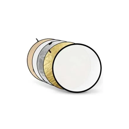 Godox 5 in 1 Reflectiescherm Goud, Zilver, Soft Gold, Wit, Transparant 110cm RFT 06 110110