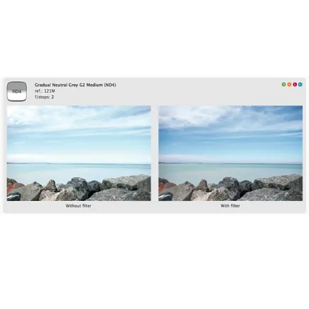 Cokin Filter Z121M Neutral Grey G2 medium (ND4) (0.6)