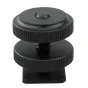 Turētāji - Caruba hotshoe adaptor - Universal hotshoe -> 1/4" male screw thread - perc šodien veikalā un ar piegādi