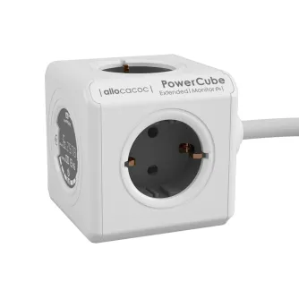 AC adapteri, strāvas vadi - Allocacoc PowerCube paplašinātais monitors - ātri pasūtīt no ražotāja