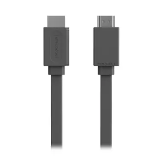Sortimenta jaunumi - Allocacoc HDMI Cable Flat 3m Grey - ātri pasūtīt no ražotāja