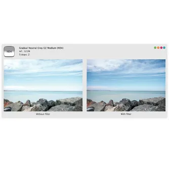 Kvadrātiskie filtri - Cokin Filter X121M Neutral Grey G2-medium (ND4) (0.6) - ātri pasūtīt no ražotāja