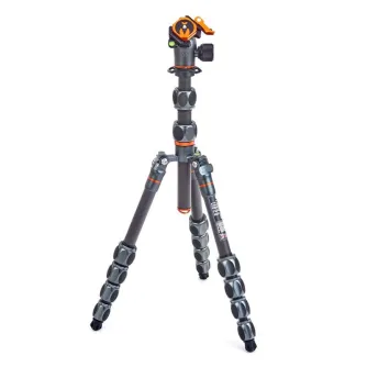 Foto statīvi - 3 Legged Thing Pro 2.0 Leo Carbon statīvs un AirHed Pro LV Grey - ātri pasūtīt no ražotāja