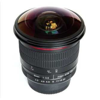 Objektīvi - Meike MK-8mm F3.5 Canon EF mount - ātri pasūtīt no ražotāja