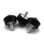 Sortimenta jaunumi - Caruba 1/4" Tripod Foot - Rubber / 22mm (3 pieces) - ātri pasūtīt no ražotāja