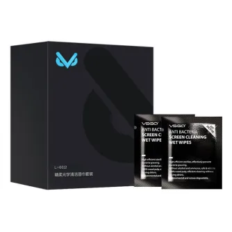 Sortimenta jaunumi - VSGO anti bacteria screen cleaning wipes kit (60 stuks) - ātri pasūtīt no ražotāja