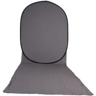 Foto foni - StudioKing Background Board BBT-03 Grey 150x400 cm - ātri pasūtīt no ražotāja