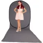 Foto foni - StudioKing Background Board BBT-03 Grey 150x400 cm - ātri pasūtīt no ražotāja