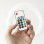 Sortimenta jaunumi - Caruba RGB Round Vlogger 18 inch LED Set with Bag - White - ātri pasūtīt no ražotāja