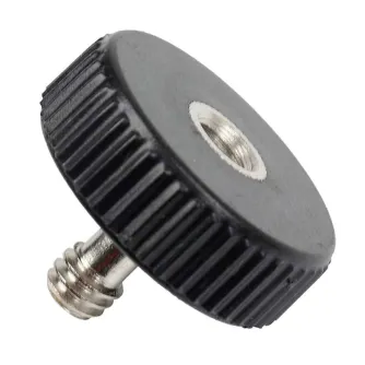 Sortimenta jaunumi - Caruba Adapter Scew 1/4"M - 1/4"F with Plastic Grip - Short - ātri pasūtīt no ražotāja