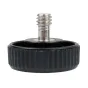 Sortimenta jaunumi - Caruba Adapter Scew 1/4"M - 1/4"F with Plastic Grip - Short - ātri pasūtīt no ražotāja