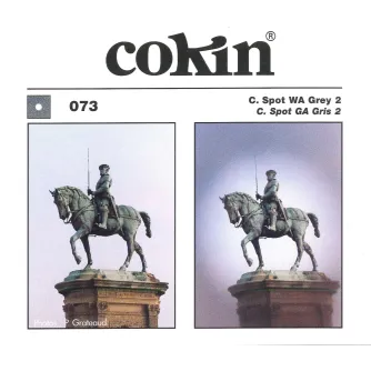 Kvadrātiskie filtri - Cokin Filter P073 C.Spot WA Grey 2 - ātri pasūtīt no ražotāja