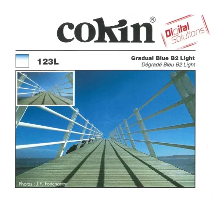 Cokin Filter P123L Gradual Blue B2 Light