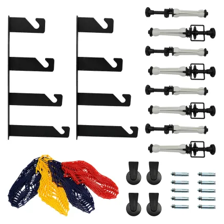 Caruba Ophangsysteem voor 4 rollen wand/muur montage BGS 4