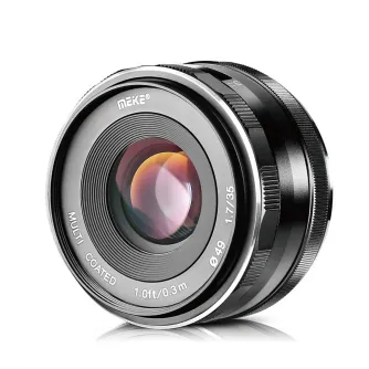 Objektīvi - Meike MK-35mm F1.7 Micro Four Thirds mount - ātri pasūtīt no ražotāja
