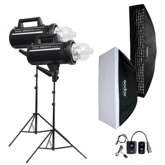 Studijas zibspuldžu komplekti - Godox GS300II Creative kit - ātri pasūtīt no ražotāja