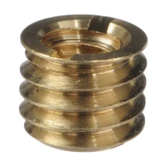 Sortimenta jaunumi - Caruba 3/8"-16 to 1/4"-20 Brass Reducer Bushing - ātri pasūtīt no ražotāja