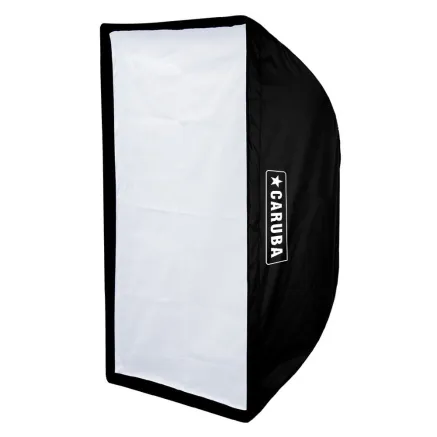 Caruba Quick Assembly Matte Zilver Strip Softbox 60x90cm QE60x90