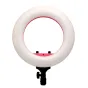 Caruba Round Vlogger 12 inch LED Set met Tas Roze (MENZ) LF R360 P