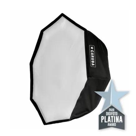 Caruba Quick Assembly Matte Zilver Octabox 95cm