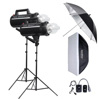 Studijas zibspuldžu komplekti - Godox GS200II Creative kit - ātri pasūtīt no ražotāja