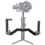 Video stabilizatoru aksesuāri - Caruba Alloy Spring Dual Handle for Ronin S/Zhiyun Series/Feiyu Series - ātri pasūtīt no ražotāja