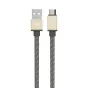 AC adapteri, strāvas vadi - Allocacoc USB kabelis microUSB Flat Gold - ātri pasūtīt no ražotāja