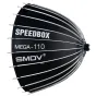 Softboksi - SMDV Speedbox Mega-110 Deep Softbox 110cm Silver Bowens Mount - ātri pasūtīt no ražotāja