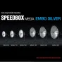 SMDV Speedbox Mega 140 Softbox 140cm Zilver Bowens Mount Mega 140 silver bowens