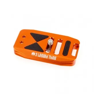 Statīvu aksesuāri - 3 Legged Thing 70mm Base Plate with screen slope and strap connector. Compatible with Arca Swiss Koper - ātri pasūtīt no ražotāja