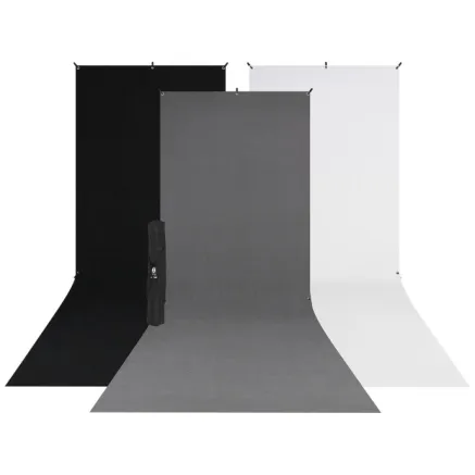 Westcott X Drop 3 Pack Sweep Backdrop Kit (5 x 12) 615SK