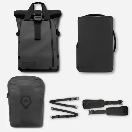 WANDRD PRVKE 21 Liter Black Pro Photography Bundle V3 PK21 BK PRO B