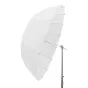 Sortimenta jaunumi - Godox 165cm Parabolic Umbrella Transparent - ātri pasūtīt no ražotāja