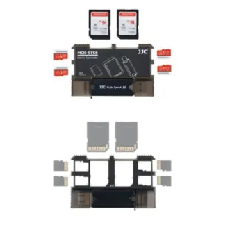 Sortimenta jaunumi - JJC MCH-STK6GR Memory Card Holder Kit - ātri pasūtīt no ražotāja