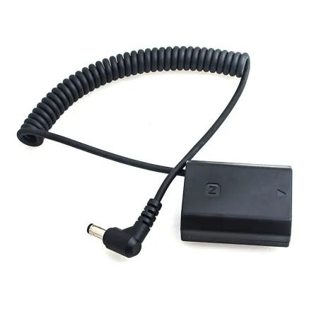 Caruba Sony NP FZ100 Full Decoding Dummy Batterij (veerkabel) DC12