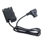 Kameru akumulatori - Caruba Canon LP-E6 full Decoding Dummy Battery + D-TAP B Type Port (straight cable) - ātri pasūtīt no ražotāja