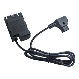 Kameru akumulatori - Caruba Canon LP-E6 full Decoding Dummy Battery + D-TAP B Type Port (straight cable) - ātri pasūtīt no ražotāja