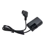Kameru akumulatori - Caruba Canon LP-E6 full Decoding Dummy Battery + D-TAP B Type Port (straight cable) - ātri pasūtīt no ražotāja