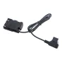 Kameru akumulatori - Caruba Canon LP-E6 full Decoding Dummy Battery + D-TAP B Type Port (straight cable) - ātri pasūtīt no ražotāja