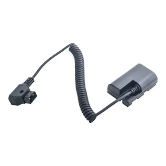 Kameru akumulatori - Caruba Canon LP-E6 Full Decoding Dummy Battery + D-TAP B Type Port (spring cable) - ātri pasūtīt no ražotāja
