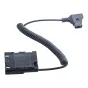 Kameru akumulatori - Caruba Canon LP-E6 Full Decoding Dummy Battery + D-TAP B Type Port (spring cable) - ātri pasūtīt no ražotāja