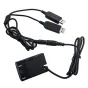 Kameru akumulatori - Caruba Canon LP-E6 Full Decoding Dummy Battery +5V 2A Dual USB cable - perc šodien veikalā un ar piegādi