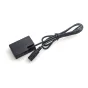 Kameru akumulatori - Caruba Canon LP-E17 (DR-E18) Dummy Battery (straight cable) - perc šodien veikalā un ar piegādi