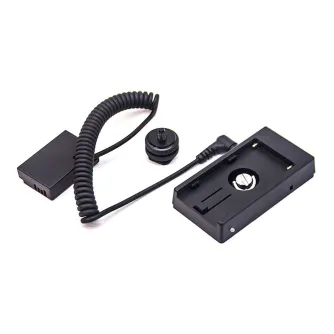 Kameru akumulatori - Caruba Canon LP-E17 (DR-E18) Dummy Battery + F970 Battery Gusset (spring cable) - ātri pasūtīt no ražotāja