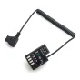 V-Mount Baterijas - Caruba Panasonic DMW-DCC12 Full Decoding Dummy Battery + D-TAP B-Type Port (spring cable) - ātri pasūtīt no ražotāja