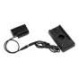 Caruba Panasonic DMW DCC12 Full Decoding Dummy Batterij + F970 Batterijhuls (rechte kabel) DC36