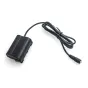 Kameru akumulatori - Caruba Nikon EN-EL15 Full Decoding Dummy Battery (straight cable) - ātri pasūtīt no ražotāja