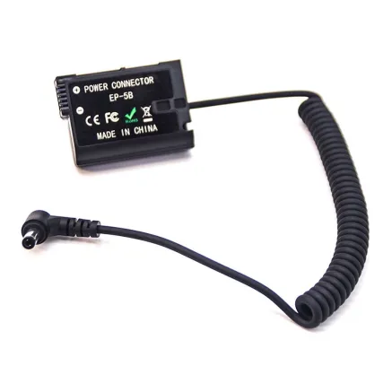 Caruba Nikon EN EL15 Full Decoding Dummy Batterij (veer kabel) DC43