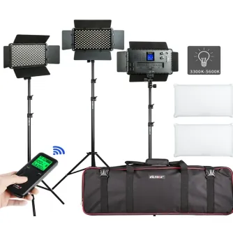 Light Panels - Viltrox VL-D640T LED Light Triple Kit - quick order from manufacturer
